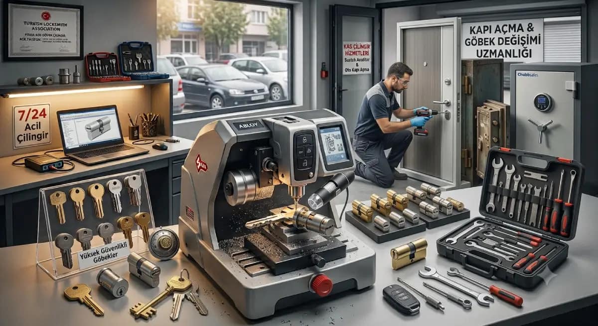 Mavi Durak çilingir kapı açma