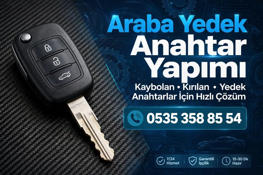 Sakarya Araba Yedek Anahtar Yapımı | Tüm Markalar Kodlama