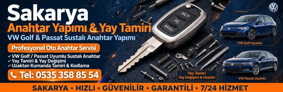 VW Golf ve Passat mekanik susta yayının sıfır döküm bilyayla değiştirilmesi